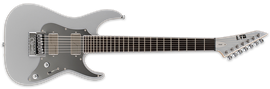 LTD SIGNATURE SERIES  KS M-7 Evertune Metallic Silver    7-String   Electric Guitar 2021